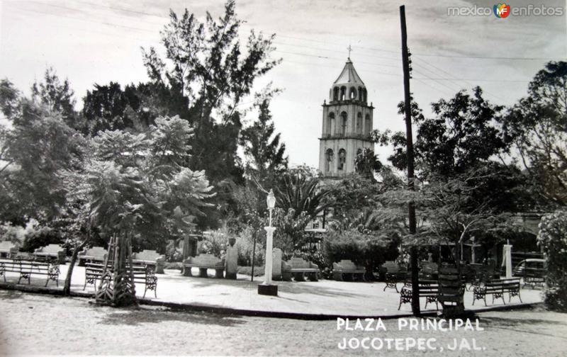 Fotos de Jocotepec, Jalisco, México: La Plaza principal.