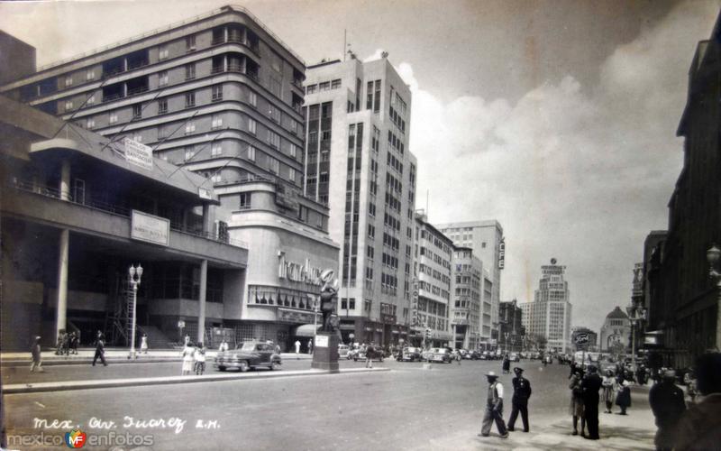 Avenida Juarez.