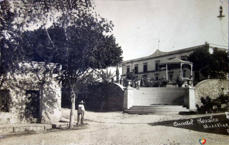 Cuartel Rosales ( Circulada el 16 de Agosto de 1908 ).