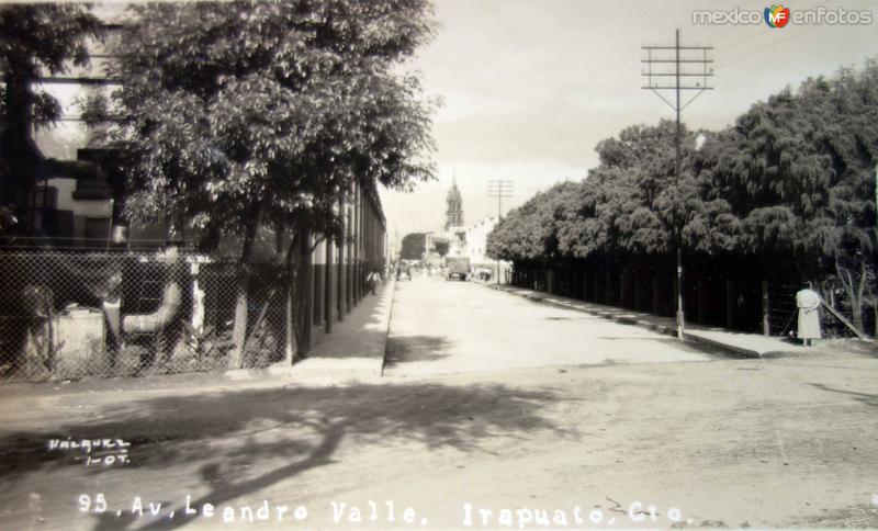 Avenida Leandro Valle.