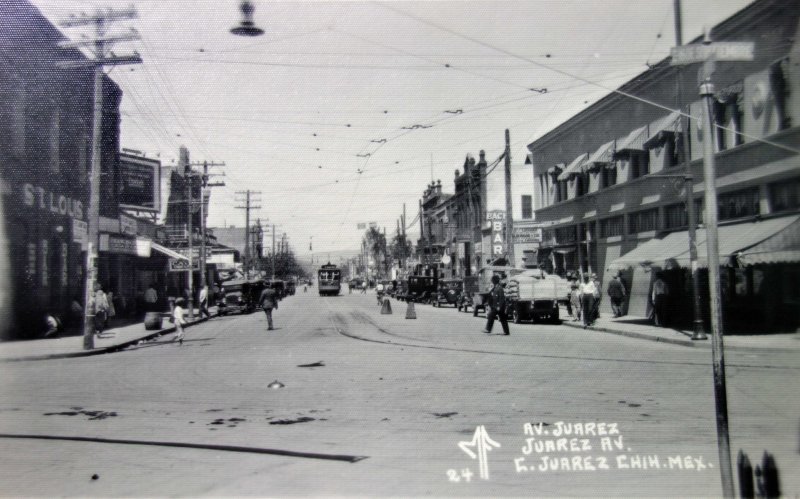 Avenida Juarez.