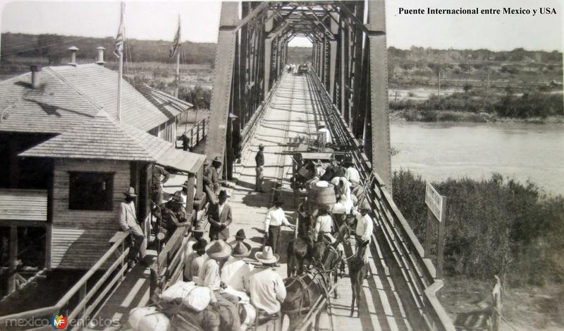 Puente Internacional entre Mexico y USA.