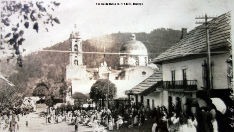 Un dia de fiesta en El Chico, Hidalgo