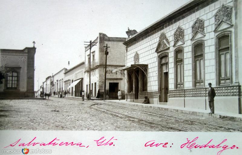 Avenida Hidalgo.