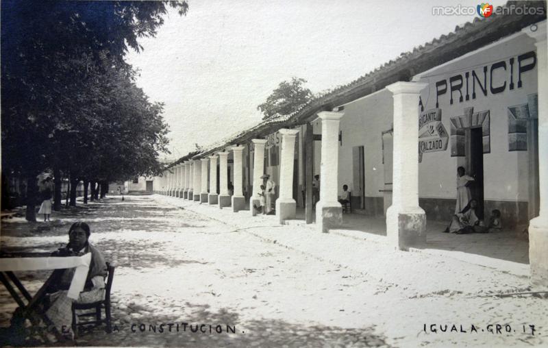 La Plaza de La Constitucion.