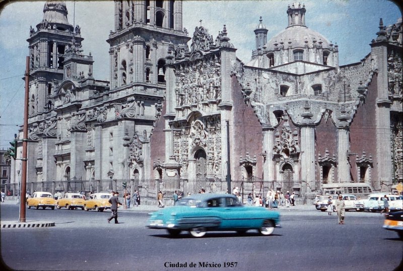 La Catedral Ciudad de México 1957.