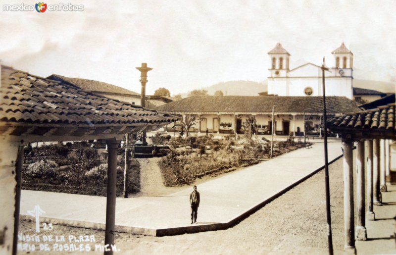 Vista de La Plaza de Santo Domingo.