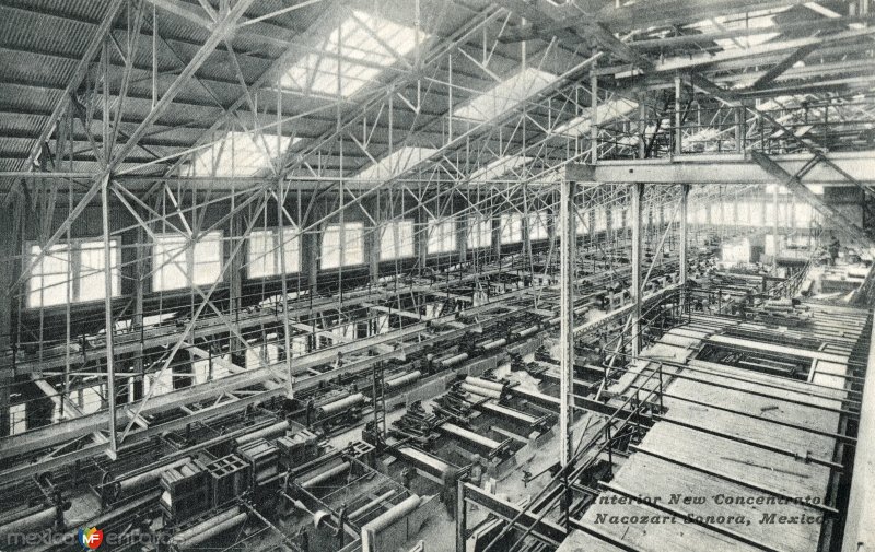 Interior de la nueva concentradora metalúrgica