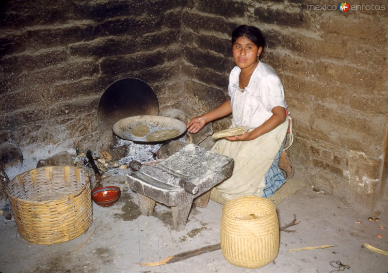 Tipos Mexicanos Tortillera 1954..