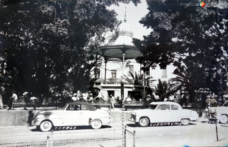 Zocalo ( Circulada el 22 de Agosto de 1958 ).