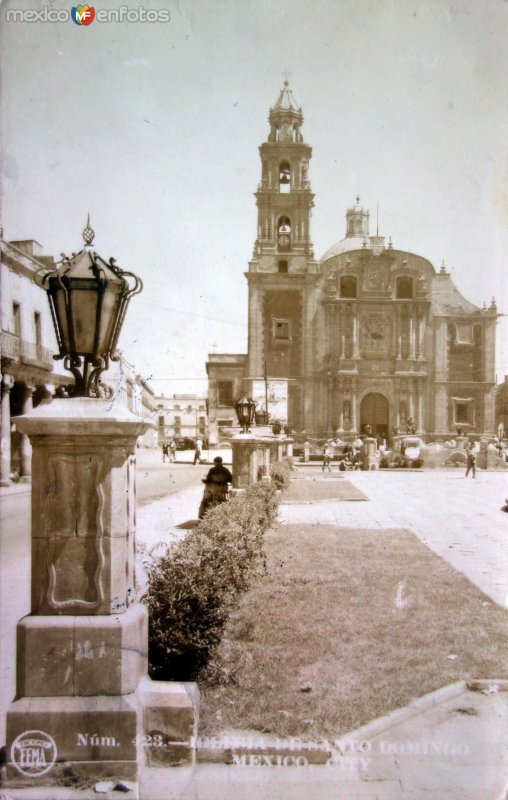 La Iglesia de Santo Domingo( Circulada el 3 de Enero de 1953 ).