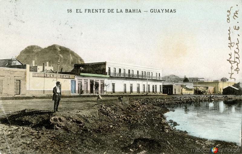 El frente de la bahía