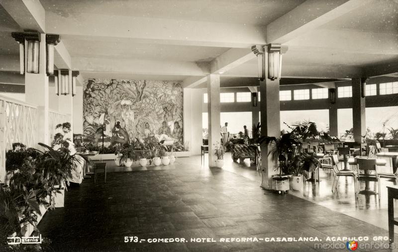 Comedor del Hotel Reforma Casablanca