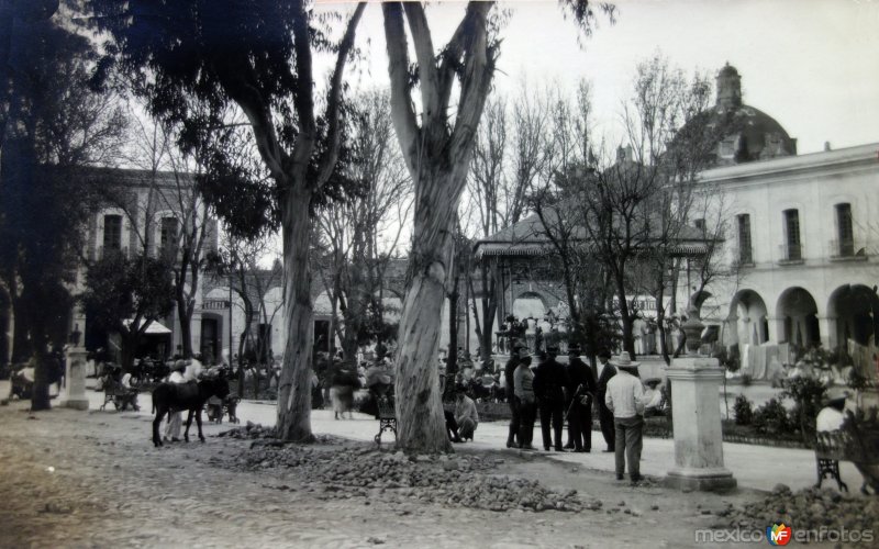 Vida Cotidiana en Texcoco de Mora, México 1922.