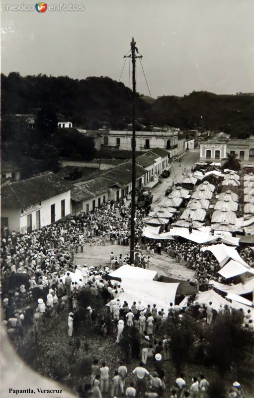 Los voladores de Papantla, Veracruz.