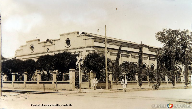 Central electrica Saltillo, Coahuila.