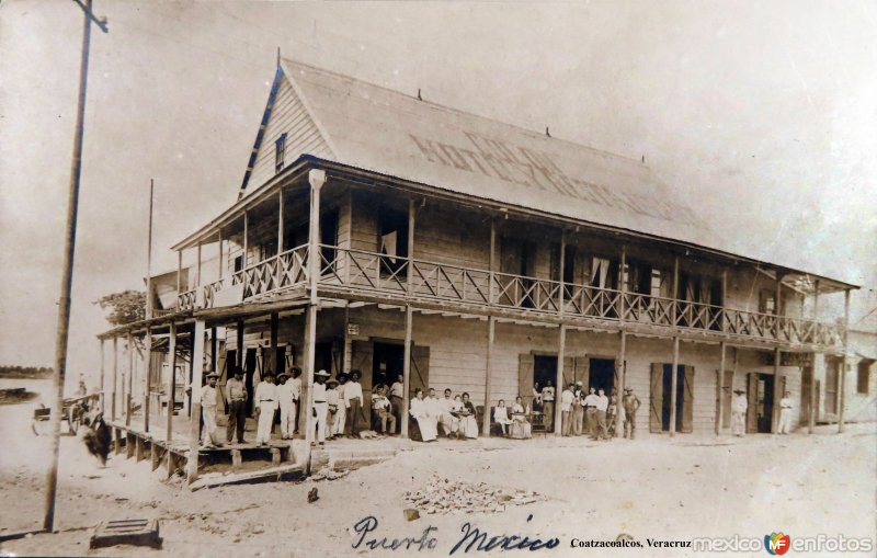 Hotel y Restaurante Colon Puero Mexico Coatzacoalcos, Veracruz.