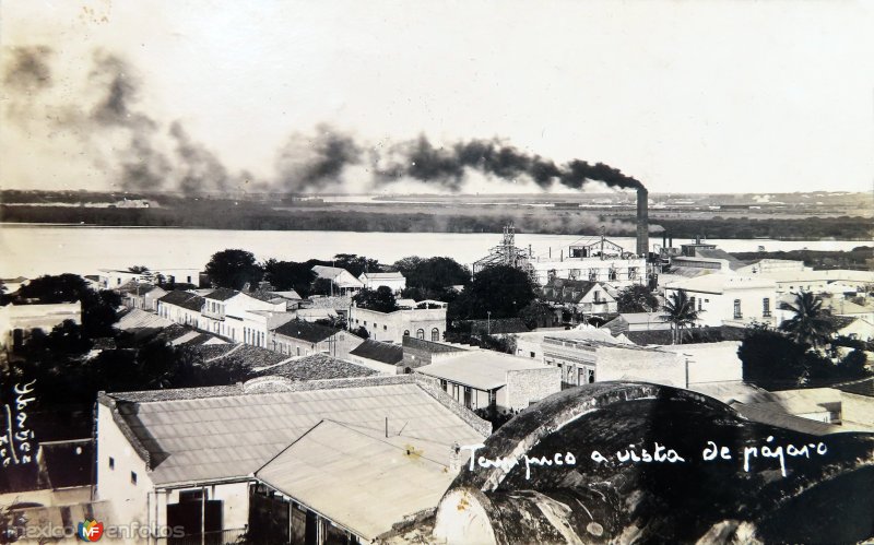 A vista de pajaro.