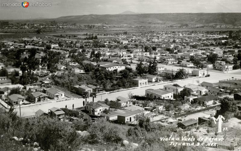 Vista panorámica de Tijuana