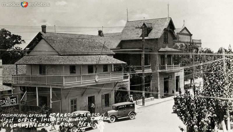 Edificio de Migración, Oficina de Correos y Templo