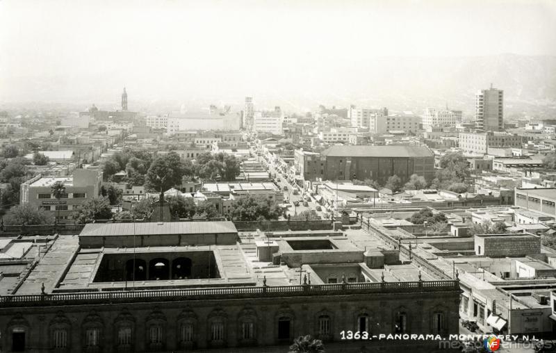 Vista panorámica de Monterrey