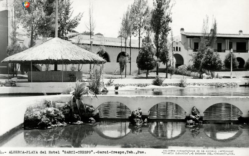 Alberca playa del Hotel Garci Crespo