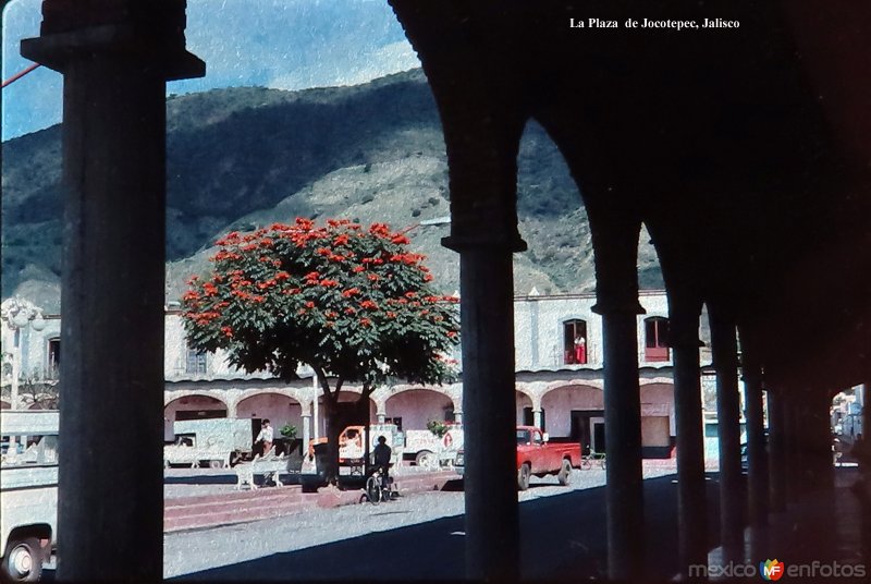 La Plaza  de Jocotepec, Jalisco 1976.