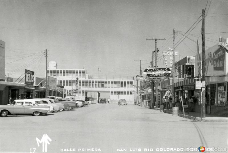 Fotos de San Luis Río Colorado, Sonora, México: Calle Primera