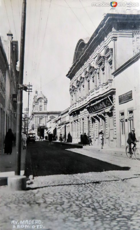 Avenida Francisco I Madero.