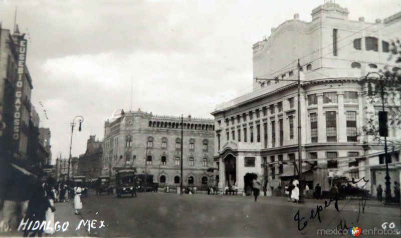 Avenida Hidalgo.