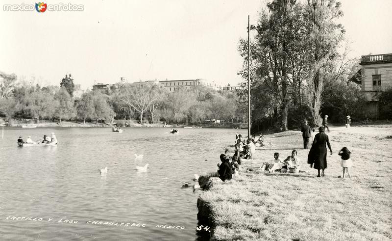 Castilly lago de Chapultepec