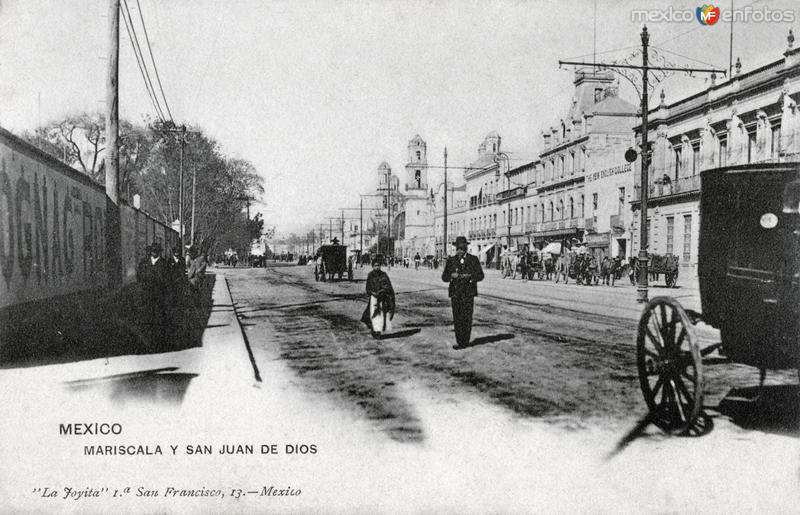 Calle Mariscala y San Juan de Dios