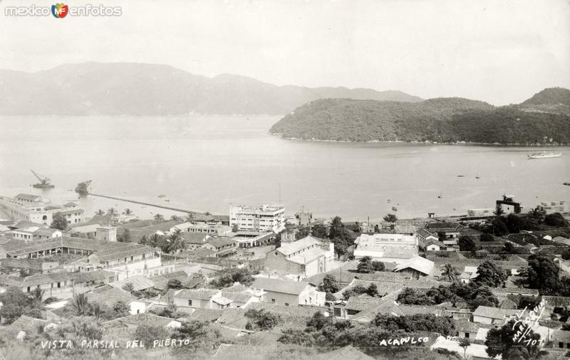 Vista parcial del puerto