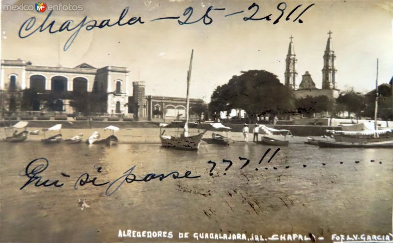 Aspecto de La Calle Matamoros ( Circulada el 25 de Febrero de 1911 ).