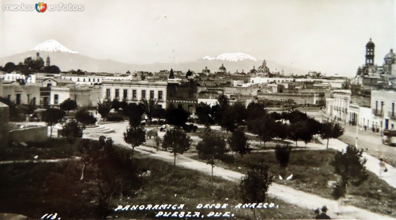 Panorama desde Analco.