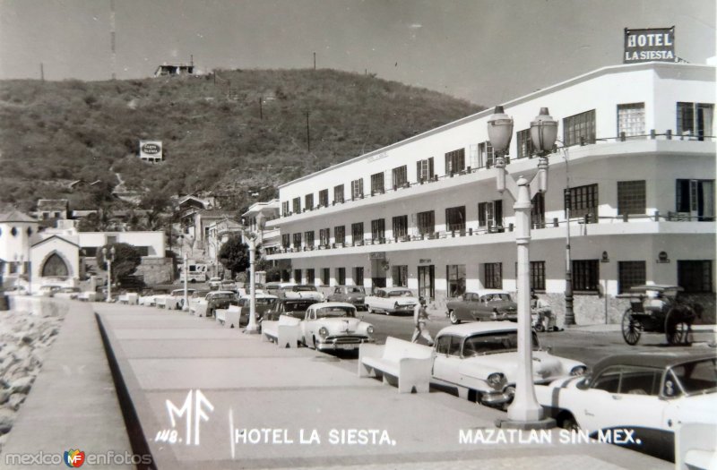 Hotel La Siesta.( Circulada el 30 de Octubre de 1956 ).