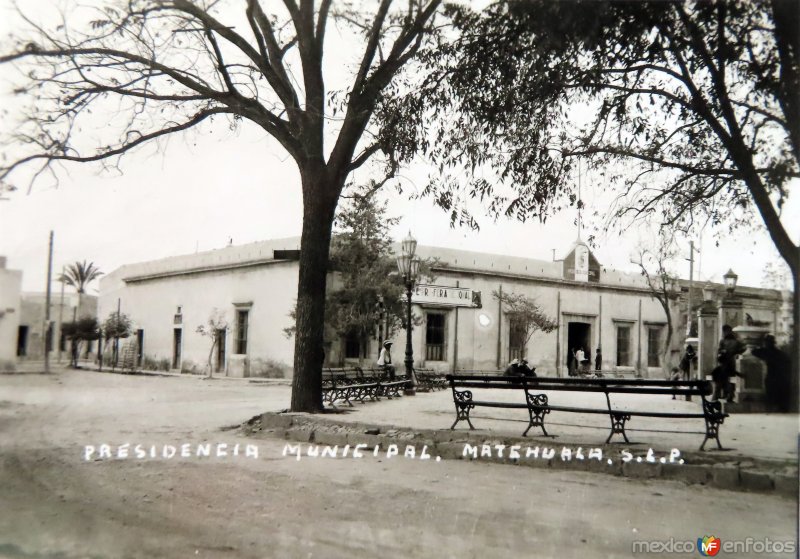 Presidencia Municipal ( Circulada el 2  de Junio de 1940 ).