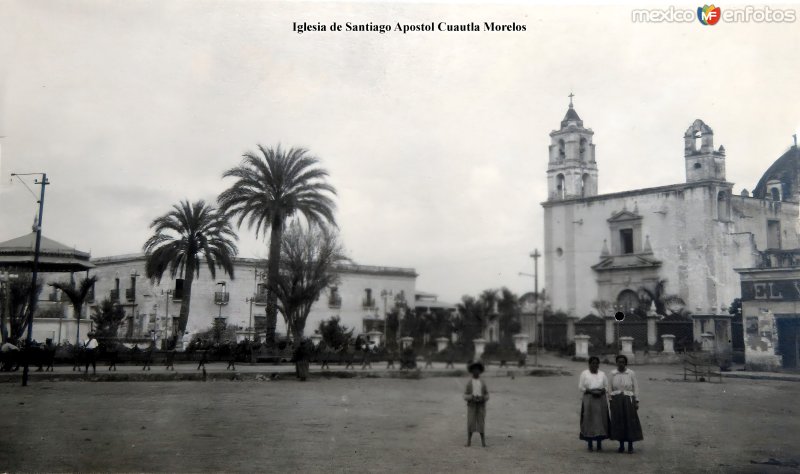 Iglesia de Santiago Apostol Cuautla Morelos.