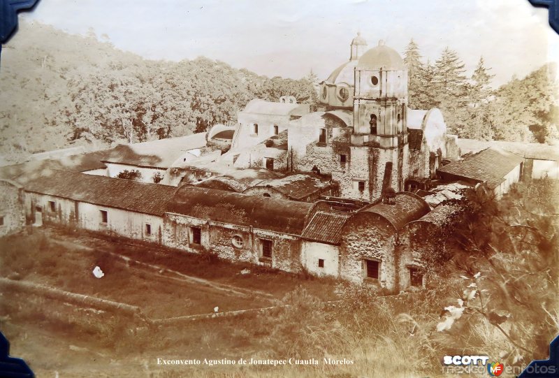 Exconvento Agustino de Jonatepec por el Fotógrafo Windfield Scott.