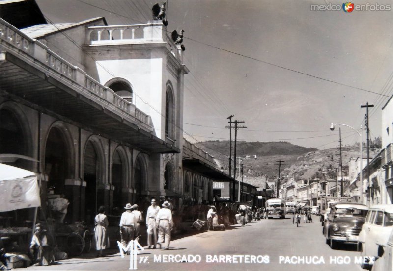 Mercado Barreteros ( Circulada el 24 de Marzo de 1963 ).