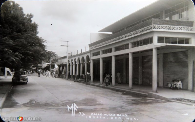 Calle Altamirano.