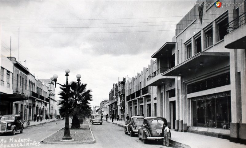 Avenida Madero Aguascalientes.