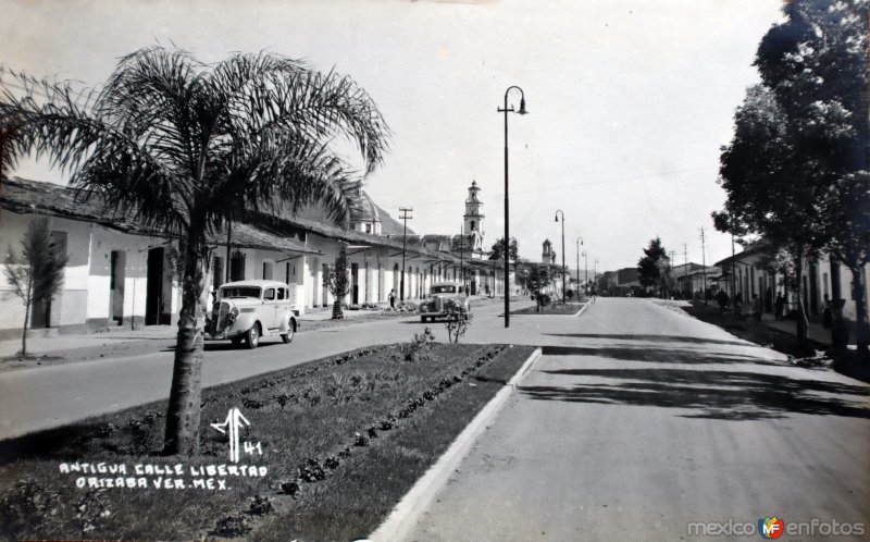 Antigua calle Libertad.