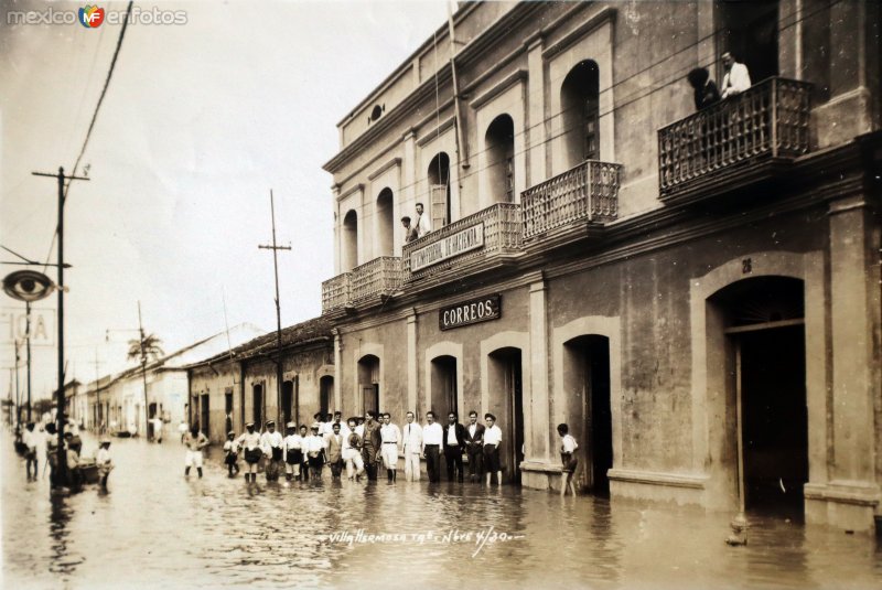 Inundacion acaecida el 4 de  Noviembre de 1930.