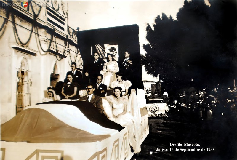 Desfile del 16 de Septiembre de 1938.