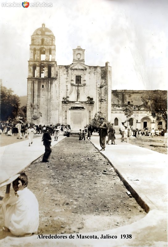 Alrededores de Mascota 1938.