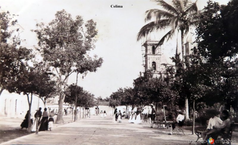 Jardín Núñez ( Circulada el 12 de Enero de 1911 ).