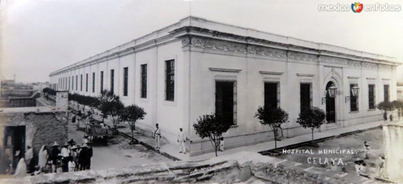 Hospital Municipal. ( Circulada el 23 de Junio de 1909 ).