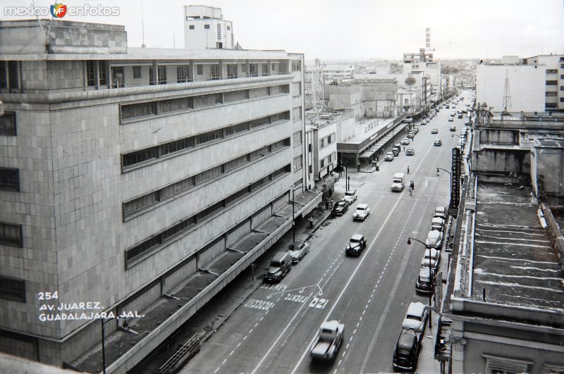 Avenida Juarez.