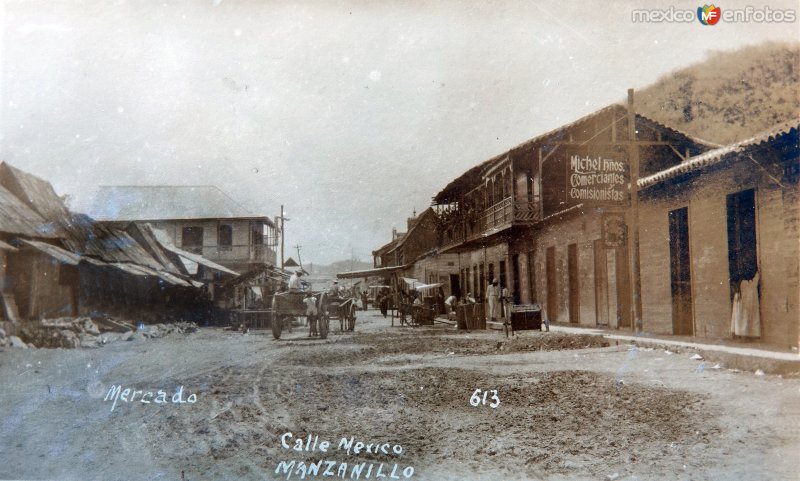 Mercado calle Mexico.